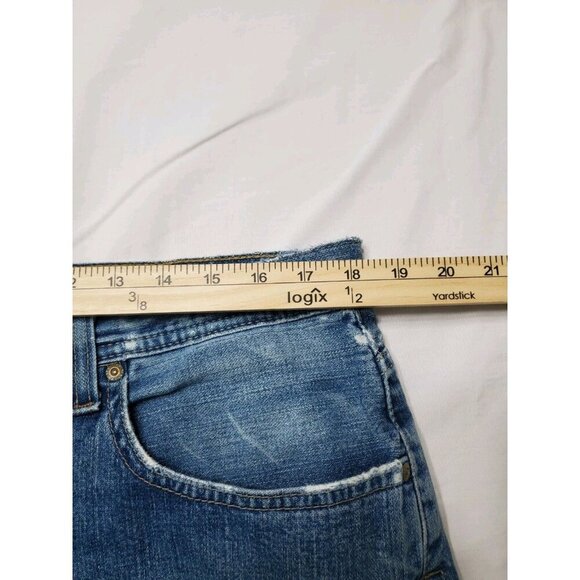 BKE 67 San Antonio Jeans Men's Size 36x32 Y2K Baggy Wide Leg Distressed KBK3032L - Picture 5 of 16